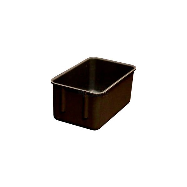 Mfg Tray Nestable Storage Container, 9-3/4 in L x 6-1/8 in W x 4-1/2 in H, Fiberglass 9261005167 - main